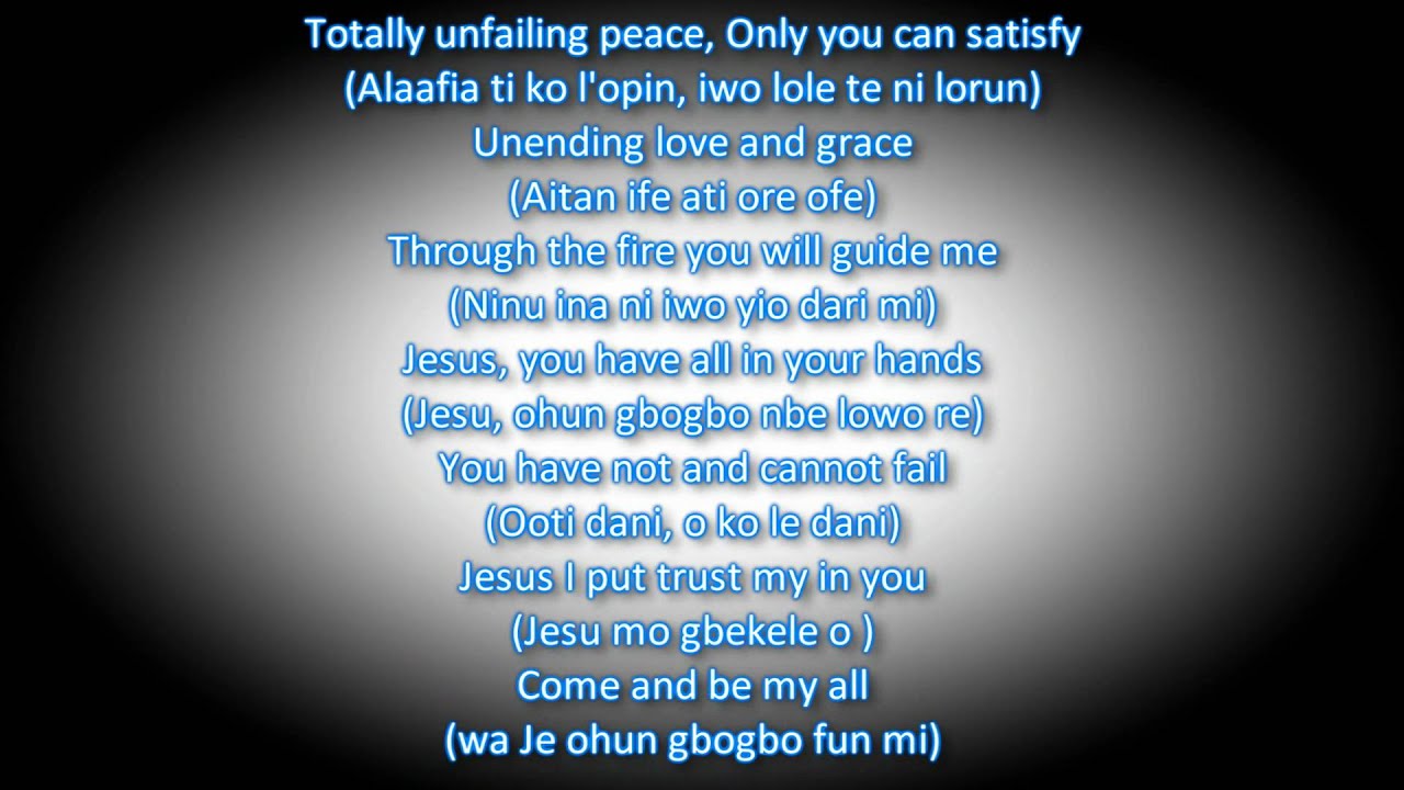 Come And Be Yoruba Version By David Oke AGS YouTube Come And Be Yoruba Version By David Oke AGS YouTube