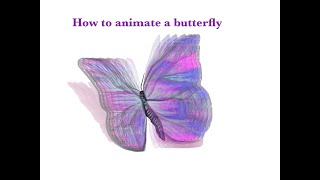 How to animate a butterfly using Procreate #animation #butterfly #beginners #tutorial