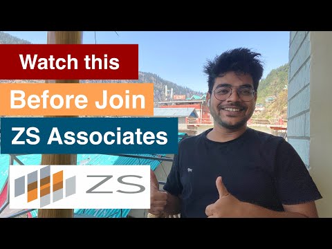 WATCH THIS BEFORE JOIN ZS Associates