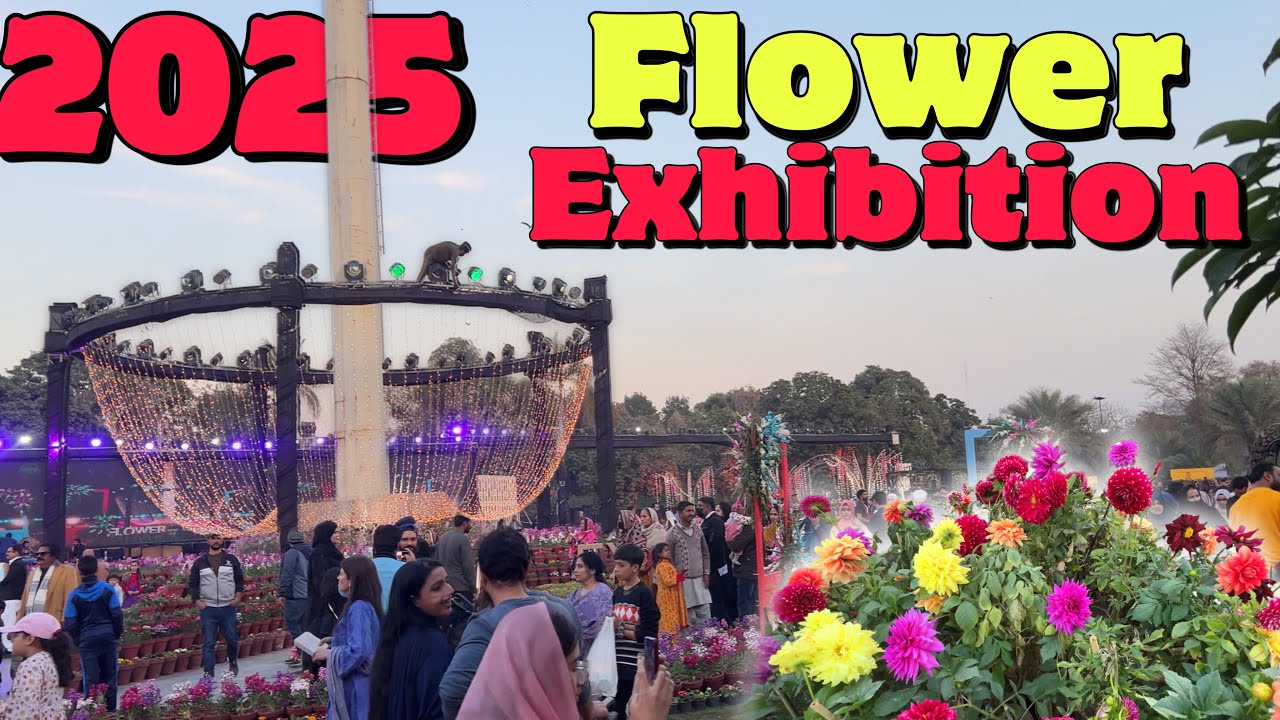 FLOWER EXHIBITION JILLANI PARK LAHORE | RACE COURSE PARK | HORSE AND CATTLE SHOW JILANI PARK LAHORE