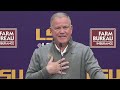 Brian Kelly previews LSU&#39;s spring practice; really excited about team&#39;s grit, dedication