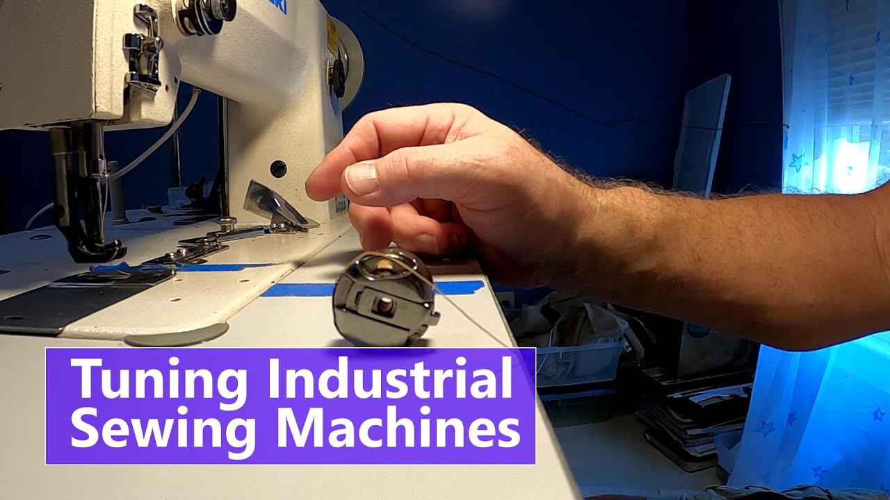 Ep 141 Tuning Industrial Sewing Machines for Marine Canvas Projects