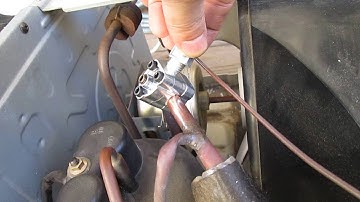 DIY Air Conditioning House AC Refill Recharge with R134A - Video 2