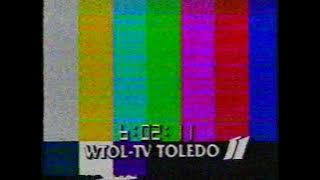 WTOL Ch. 11 Toledo, OH - Color Bars from 1981!!!