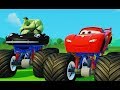 Про Машинки Мультик Игра для детей Молния Маквин и Халк Монстр Трак Lightning McQueen & Hulk