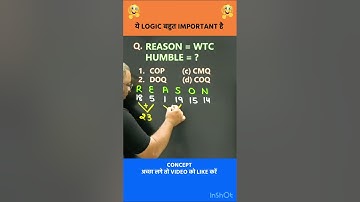 🔥LETTER CODING | CODING DECODING | REASONING BY ROHIT SIR | #shorts #ssc #radianmensa #reasoning