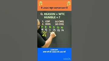 🔥LETTER CODING | CODING DECODING | REASONING BY ROHIT SIR | #shorts #ssc #radianmensa #reasoning
