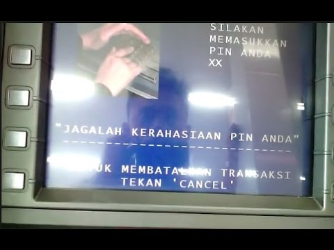 ISI PULSA LEWAT ATM BCA. 