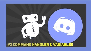 #3 Creating Command Handler & creating variables. • dbd.js tutorial