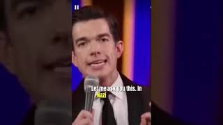 I was over on the bench, John Mulaney