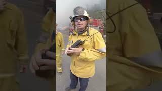 Biker Becomes Firefighter | Up in Flames | Firefighters to the Rescue #wildfire #californiawildfires