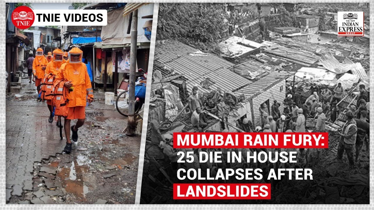 Mumbai rain fury: 25 die in house collapses after landslides