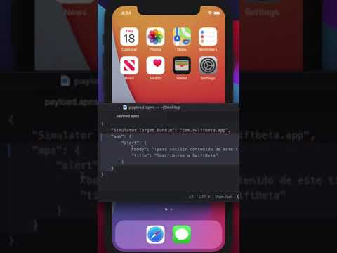 Vídeo: Com puc enviar notificacions push a Swift?