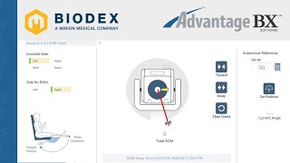 Biodex Advantage BX Software™ screenshot 3