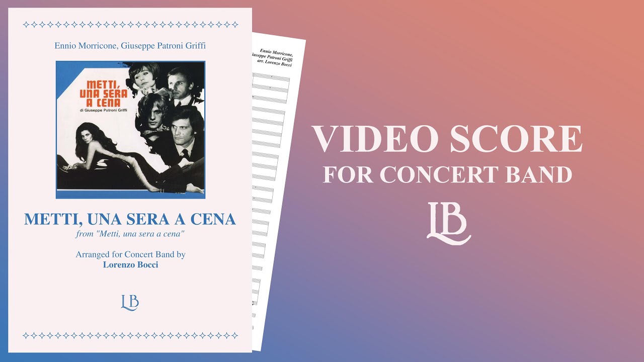 Metti, una sera a cena (Love Circle) (E. Morricone) - arranged by