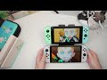 Распаковка Nintendo Switch OLED  vs Switch Animal Crossing Edition (Олег против Энимал Кроссинга)