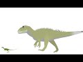 Allosaurus vs compy