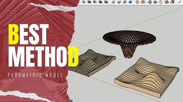 Parametric structures in SketchUp | QUICK TUTORIAL | Part 1 | Slicer Sandbox