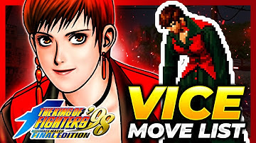 VICE MOVE LIST - The King of Fighters 