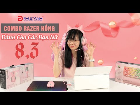 COMBO RAZER HỒNG DÀNH CHO CÁC BẠN NỮ NHÂN NGÀY 8/3