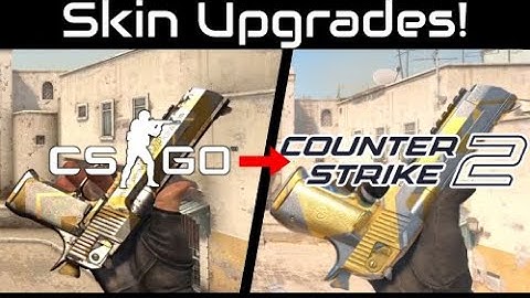 CS:GO SKINS THAT GOT AN UPGRADE IN CS2!