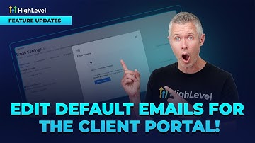 Edit Default Emails for the Client Portal!