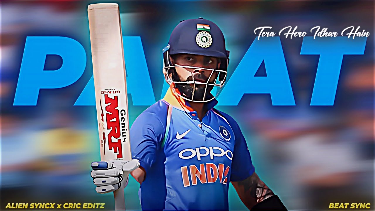 • Palat Tera Hero Idhar Hai X Virat Kohli • 💗 Virat Kohli Edit 💗 • 😍 Beat Sync 😍 • Cric Editz