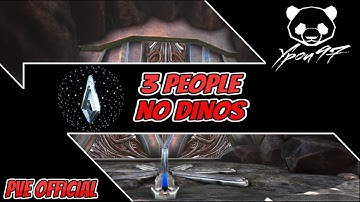 ALPHA TEK CAVE ( No Dinos )- Island Bosses Made Easy | ARK: Survival Evolved