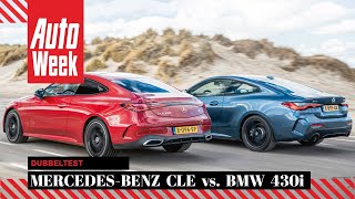 BMW 430i xDrive Coupé vs. MercedesBenz CLE 200  AutoWeek Dubbeltest