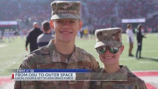 Couple meets at OSU, falls in love, joins Space Force