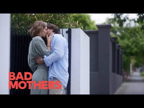 Sarah and Kyle's surprise kiss | Bad Mothers 2019