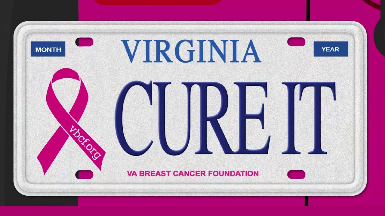 Breast Cancer Awareness Month License Plates "Find a Cure"