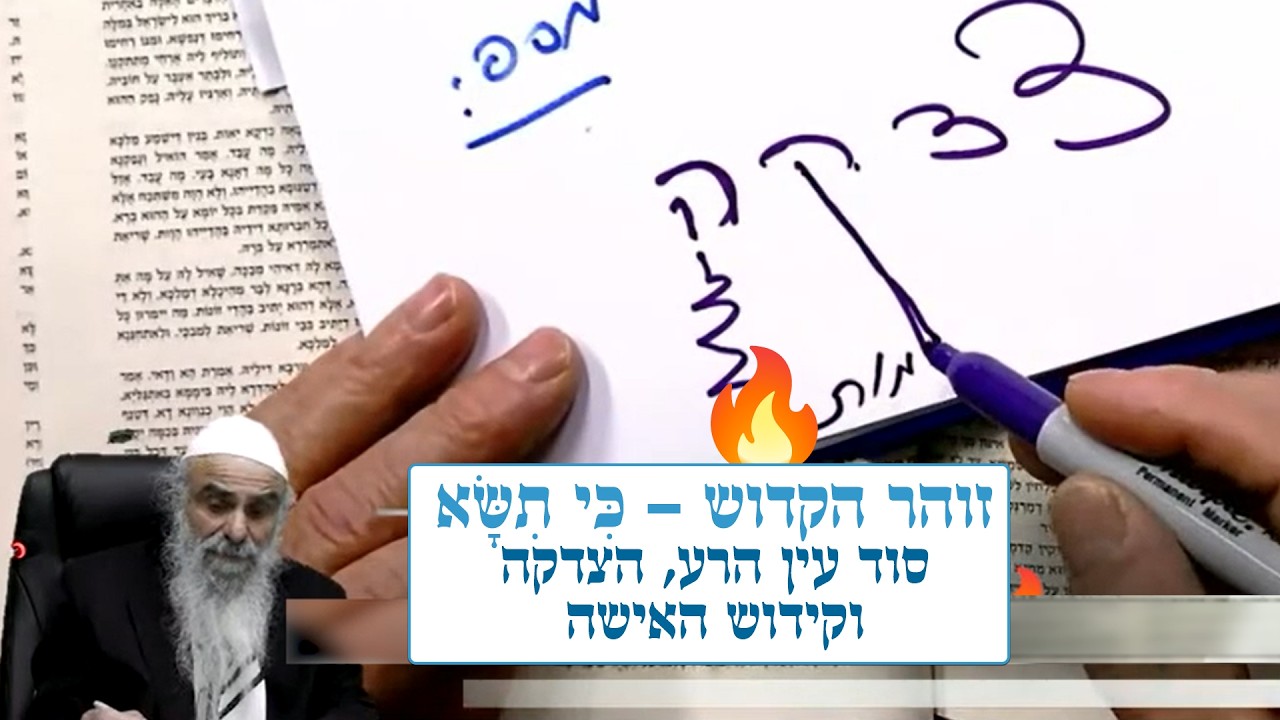 זוהר הקדוש - כי תשא 🔥 סוד עין הרע, הצדקה, וקידוש האישה