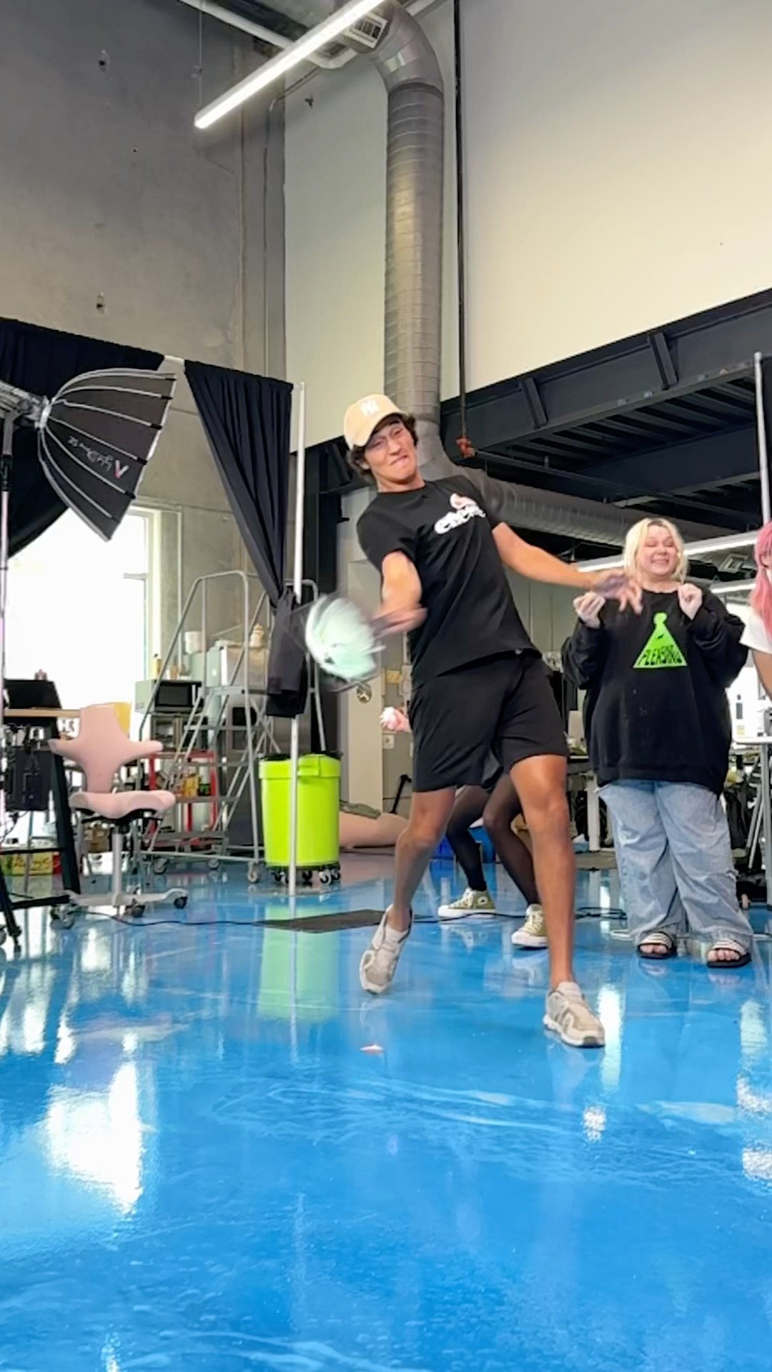 Hitting Slimes w/ A Professional Pickleball Player ?