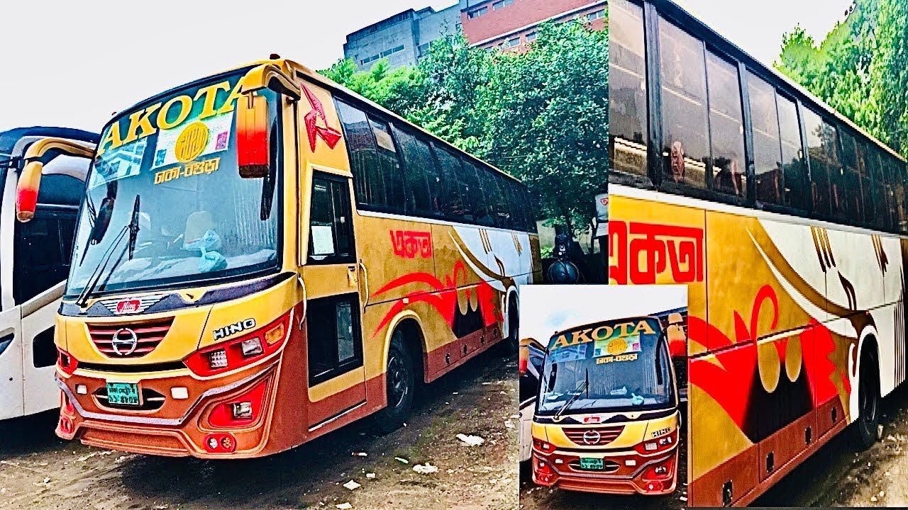 একতা পরিবহন বাস । চমক একতা বাস । Akota bangla bus video । - YouTube