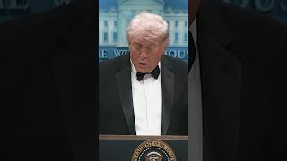 Donald Trump speaks after shooting incident at correspondents' dinner