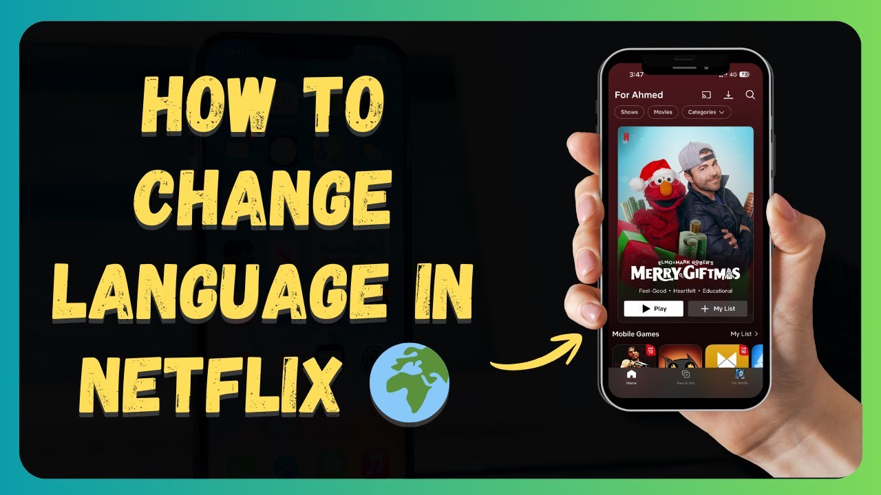 Change Language Netflix How To Change Language in Netflix 🌍 | Change Interface Language | Step ...