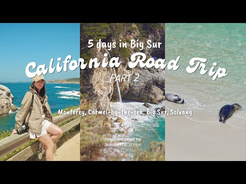 We got lost on Highway 1 | California Road Trip | Big Sur, Monterey, Carmel-by-the-Sea & Solvang
