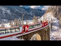The Glacier Express Switzerland - Full Train Journey Series - Part 2 | 4k 60fps