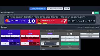 Cleveland Browns vs Chicago Bears Live Play By Play Reaction