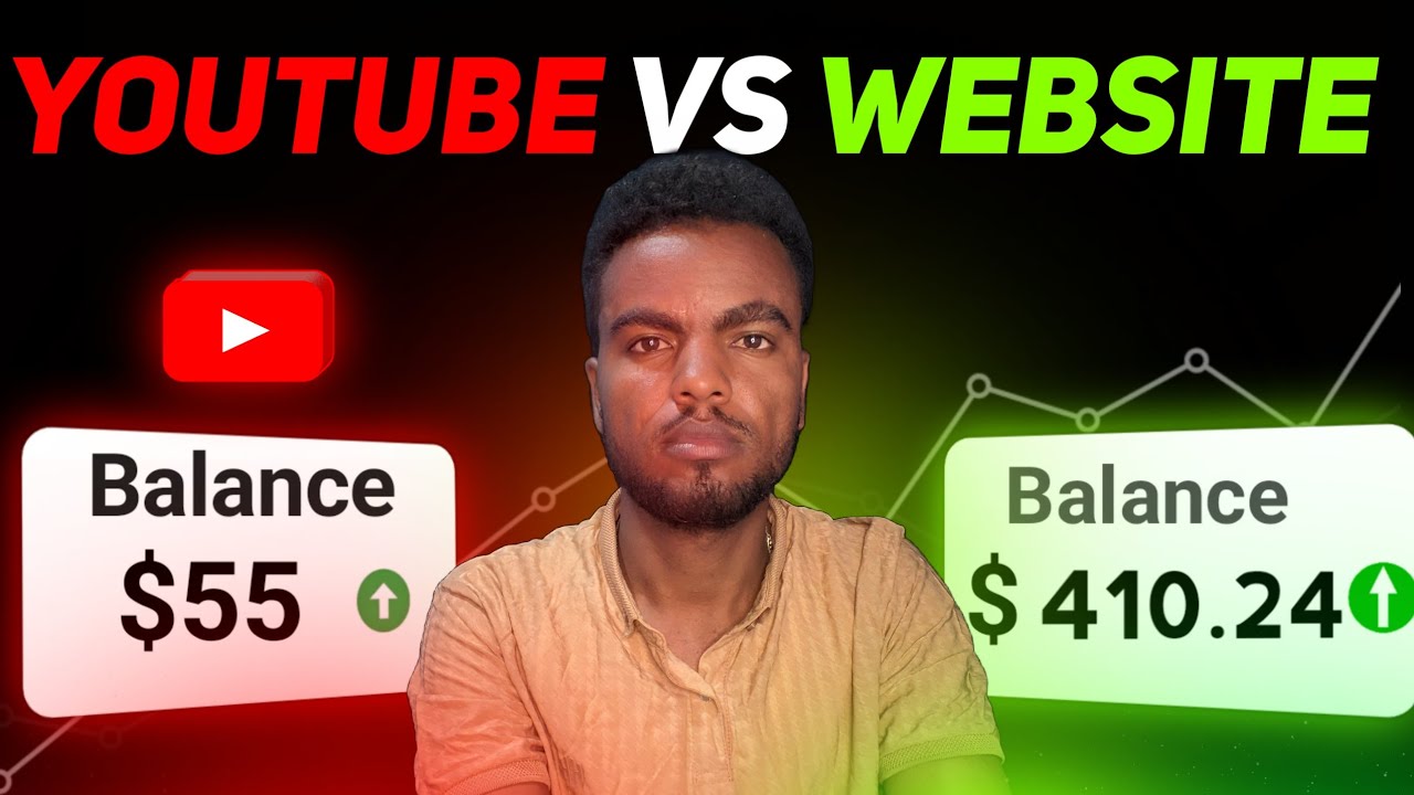 ከwebsite እና  Youtube |How to make money online in ethiopia