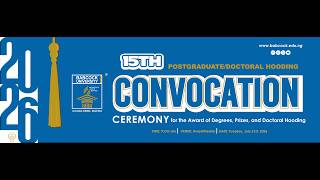 15TH POSTGRADUATE/HOODING CONVOCATION CEREMONY || NOVA GRADUATING CLASS 2026
