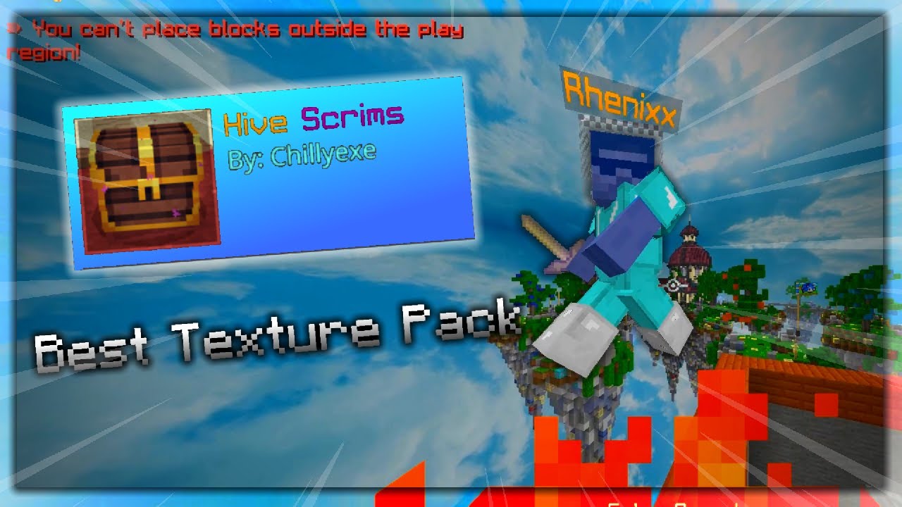 Hive Scrims 32x | By: Chillyexe (The BEST Hive Texture Pack WW)