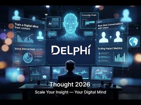 Delphi: Create Your Digital Mind and Scale Your Expertise 24/7.