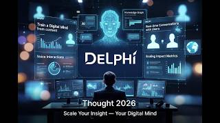 Delphi 2026: Create Your Digital Mind and Scale Your Expertise 24/7
