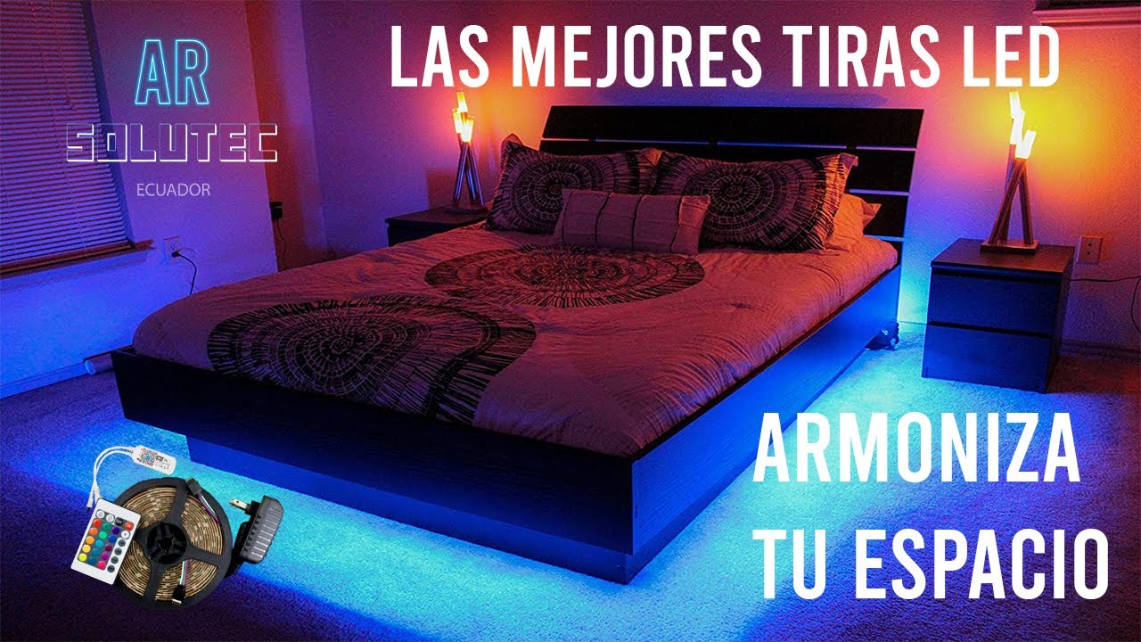 Las MEJORES LUCES LED 💥💥 para tu CAMA 🏡 l Ecuador 2021 YouTube