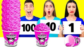 Tantangan 100 Lapis Makanan | Situasi Lucu di Dapur oleh Best Funny Challenges