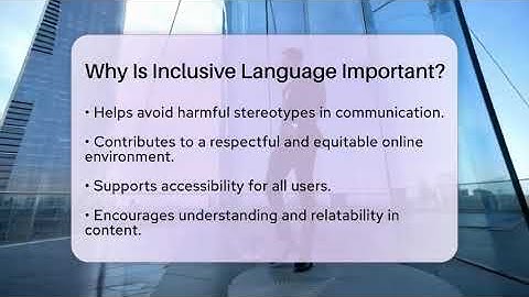 Why Is Inclusive Language Important? - Everyday-Networking