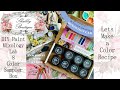 ** NEW Mixology Lab 8 Color Sampler Box from DIY Paint Let's Play and Create! Create Color Recipes
