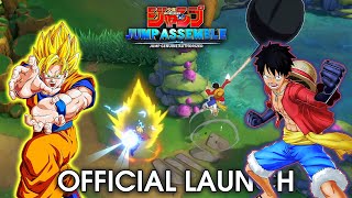 JUMP: Assemble - MOBA Official Launch Gameplay (Android/iOS)